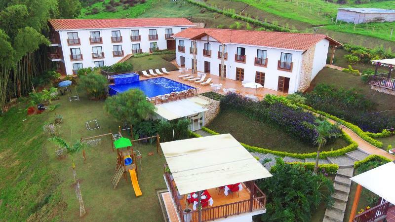 La Huerta Hotel Jiguales Kültér fotó